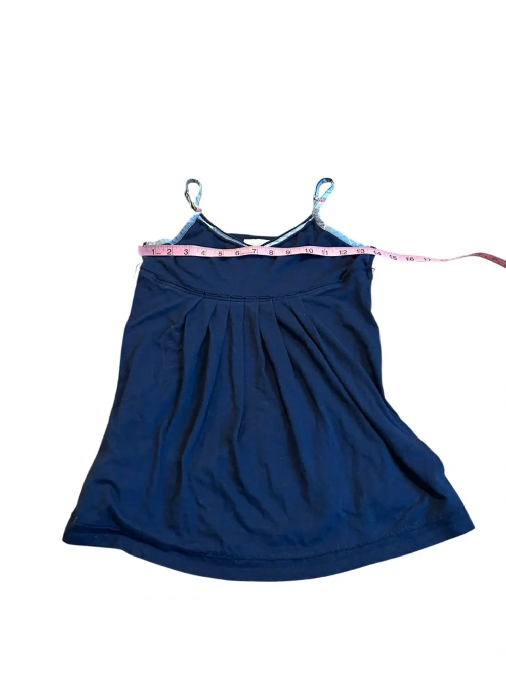 LIMITED TOO blue tank y2k